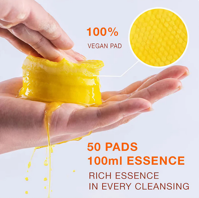 Turmeric & Kojic Acid Cleansing Pads (50 Pads)